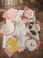 Kit de Decoración para Fiesta - Animales De La Granja