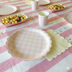 fiesta en pastel - rosa vichy