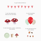 Kit de Decoración para Fiesta - El Bosque Encantado