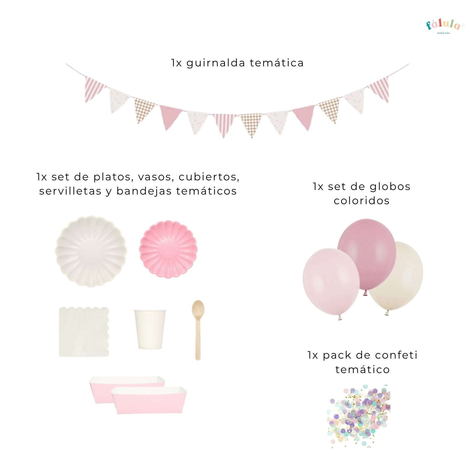 fiesta en pastel - rosa