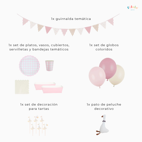 Kit de Decoración para Fiesta - Silly Goose