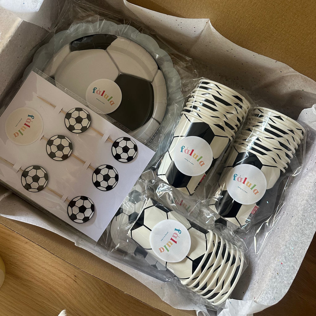 Kit de Decoración para Fiesta - Fútbol Vintage