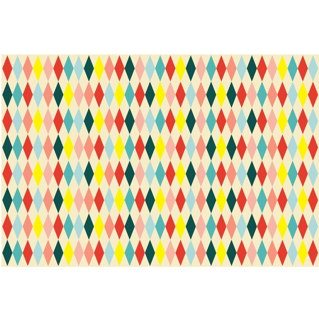 mantel de papel de rumbos de colores