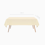 mantel desechable beige